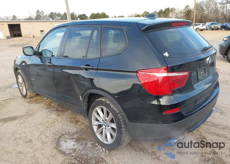 2014 BMW X3 xDrive28I z USA, uszkodzony, nr VIN 5UXWX9C57E0D16022